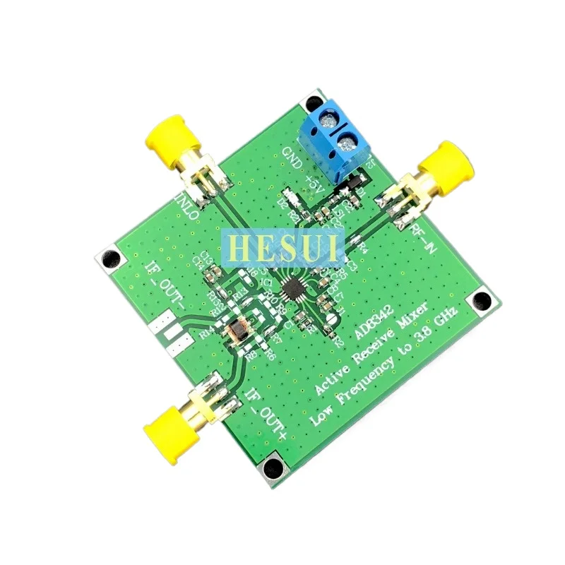AD8342 module LF- 3.8GHz Active RF mixer module Frequency down converter module Transform output band with Balun transform board