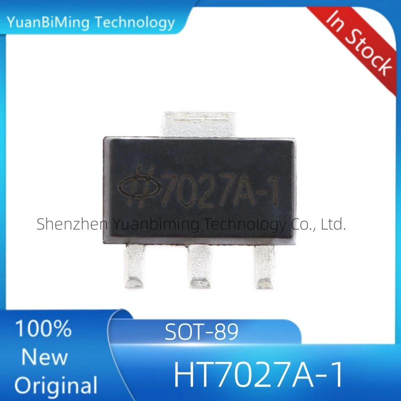 10PCS/LOT HT7027A-1 HT7027A-1 SOT-89 MCU monitoring chip low power voltage detector  100% New Original in stock