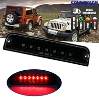 Luz trasera Led para coche, lámpara de advertencia de parada de freno trasero para Jeep Wrangler TJ 97-06, tercera luz de freno roja, accesorio para automóvil