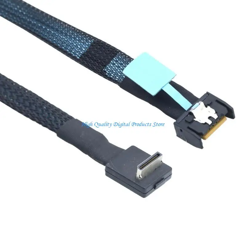 U2JE GEN5 PCIE MCIOS 4I 38P TO OCULINK SFF8611 4I 90DEGREE DATA CABER Использование