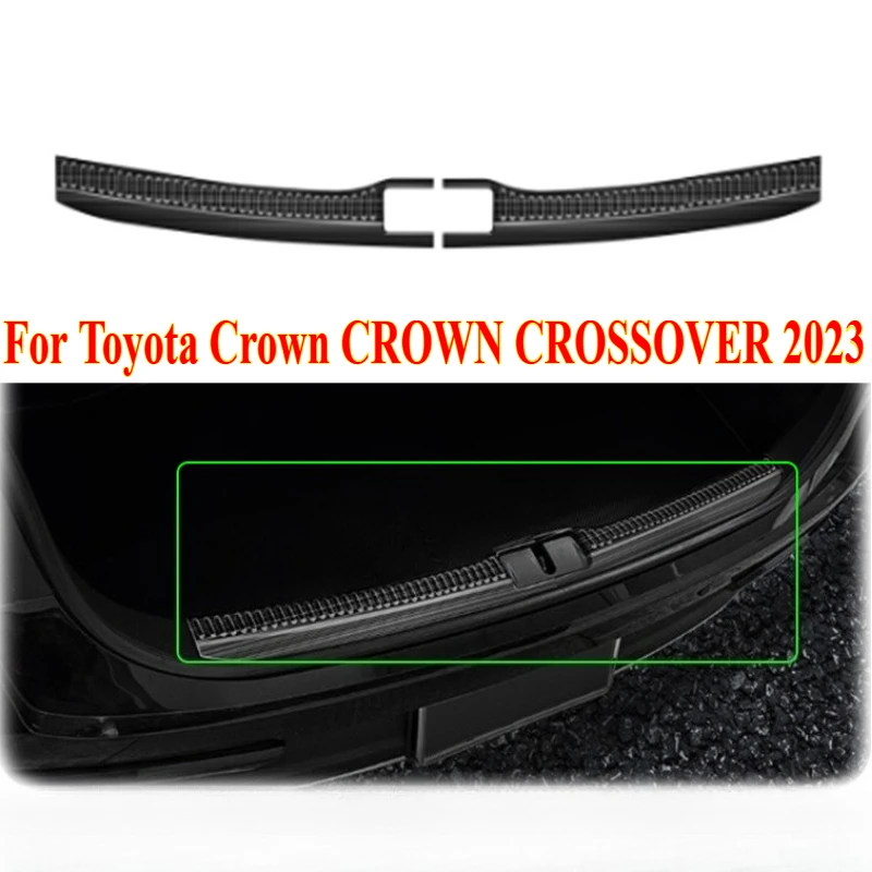 

1PCS Trunk Bumper for Toyota Crown CROWN CROSSOVER 2023 Car Accessories Rear Fender Protector Sill Cover Decoration