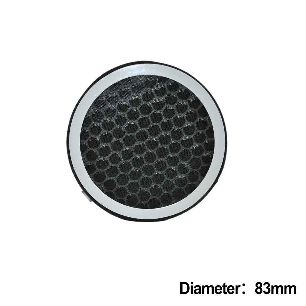 Filtro de aire de tubo de PVC de varios tamaños con HEPA y carbón activado para eliminación de polvo de humo y circulación de aire fresco