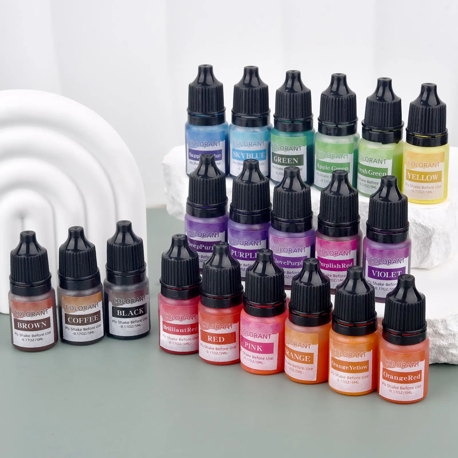 5ml Candle Dyes Pigment Aromatherapy Liquid Colorant Pigment DIY Candle Mold Soap Coloring Handmade Crafts Resin Pigment