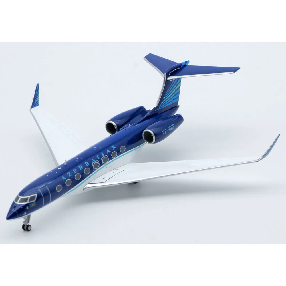 LH2291 Alloy Collectible Airplane Gift JC Wings 1:200 Azerbaijan G650 Diecast Aircraft JET Model VP-BBF With Stand