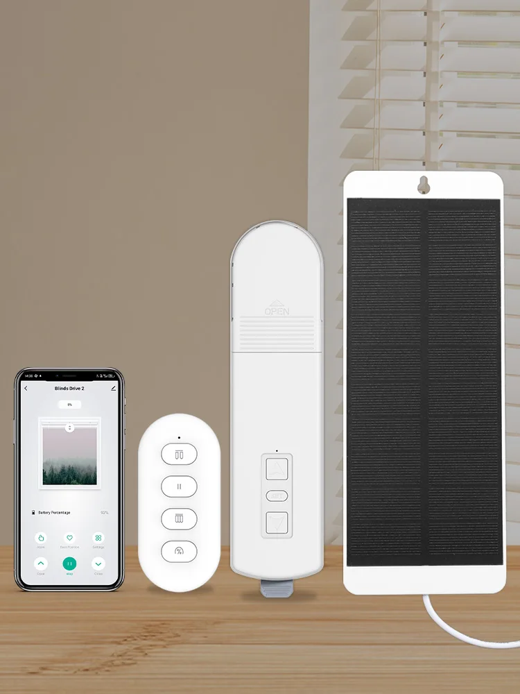 Werk met Tuya Zigbee Smart Curtain Motor Rolgordijnen DIY Chain Motorized Shades Drive Voice voor Alexa Google Home - afbeelding 2