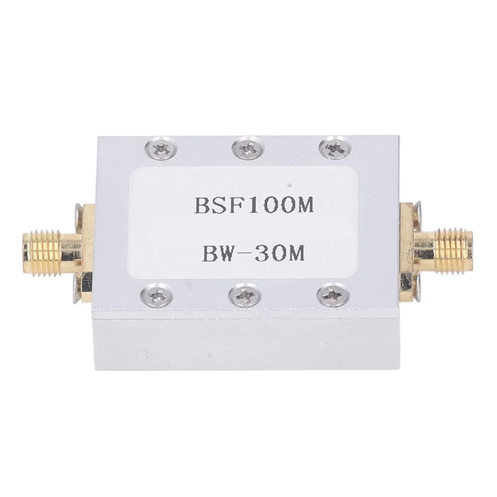 FM Interference Proof Filter Band Stop Filter 88-108M Passive Notch 100MHz Frequency Signal Generator For RTL SDR Receiver