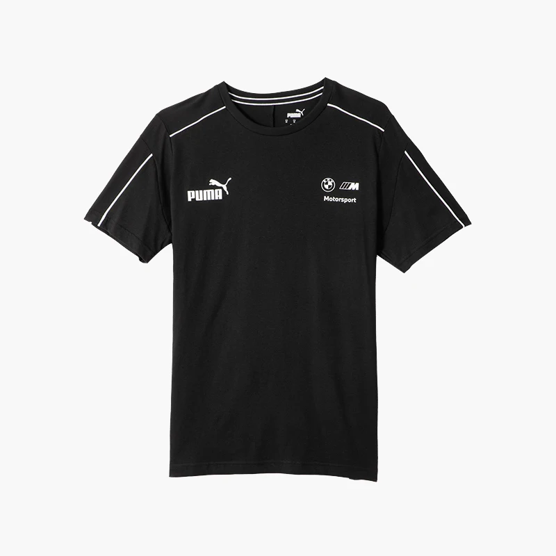 

Оригинальная летняя новая мужская дышащая повседневная спортивная рубашка Puma в полоску с круглым вырезом и короткими рукавами 538119-01