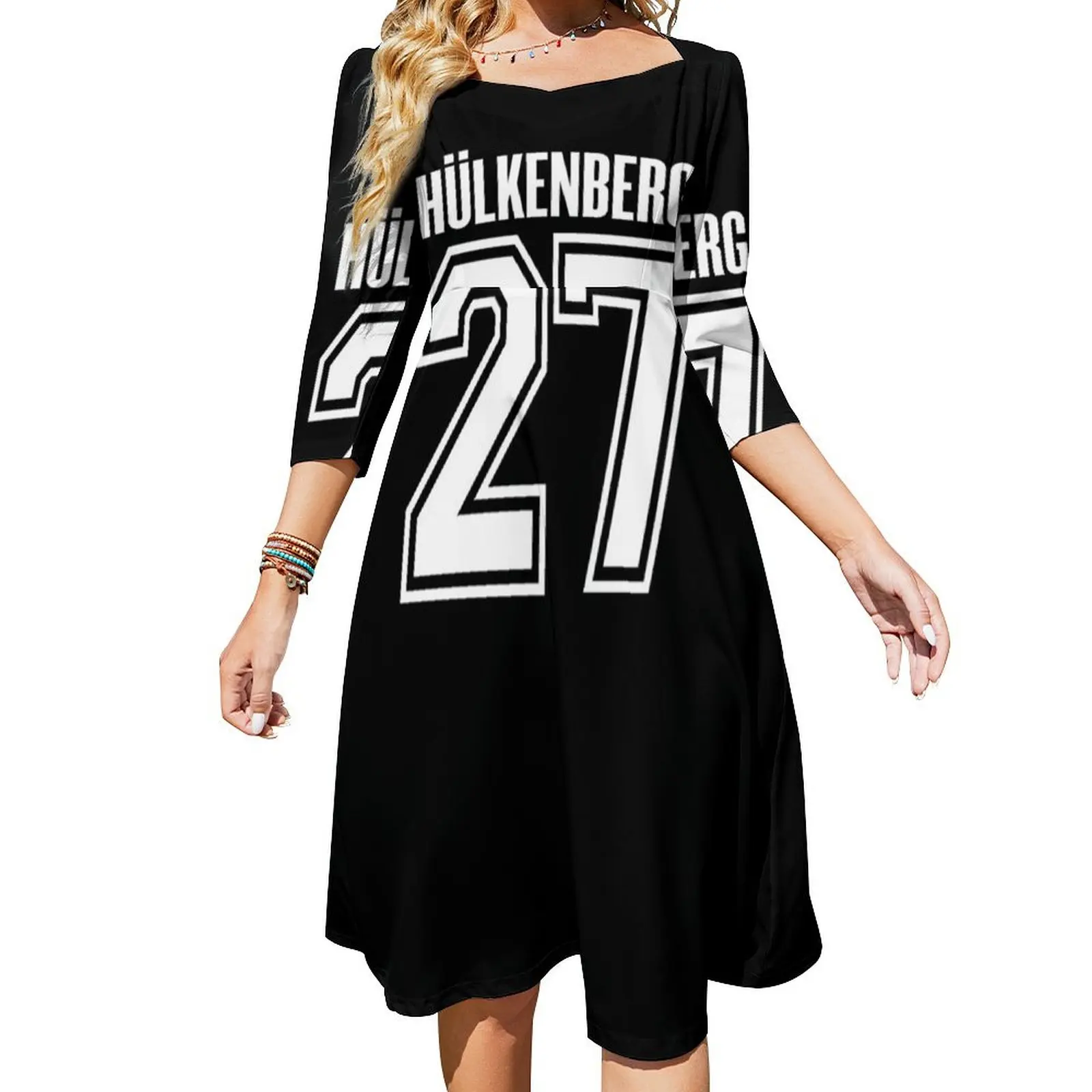 

Hülkenberg #27 Flare Dress purple dress summer dress for women 2024