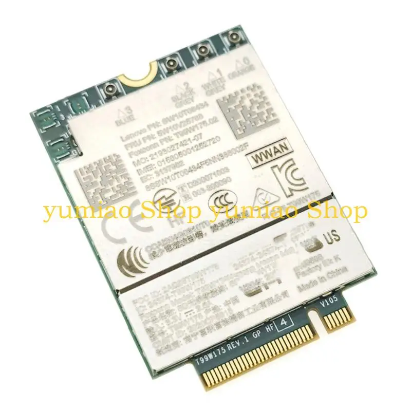 

587b Fast PCIe Networking Module T99W175 4G WWAN Модуль с несколькими протоколами поддержки для обновлений ноутбуков