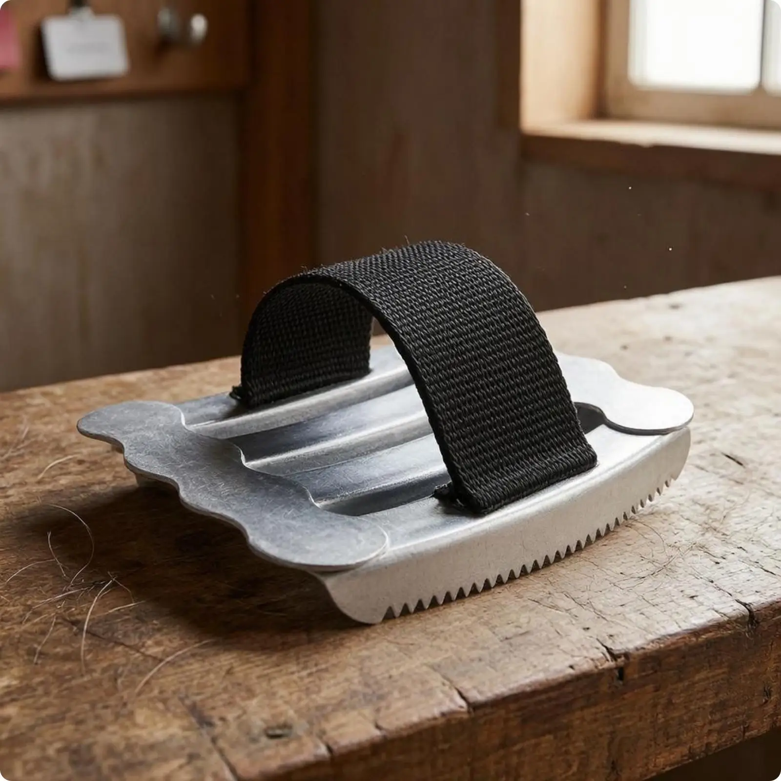 Metal Curry Comb Compact Horse Curry Comb Easy to Clean for Equestrians