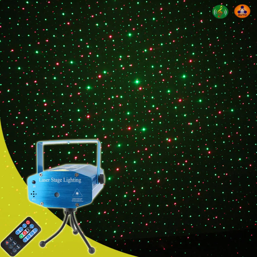 

YTLR1 Красный Зеленый Рухливые Полные Звезды Небо Светлячок Лазерный Проектор Клуб Бар Танцы Дискотека Домашняя Вечеринка Рождество DJ Сценическое Освещение Световая Лампа