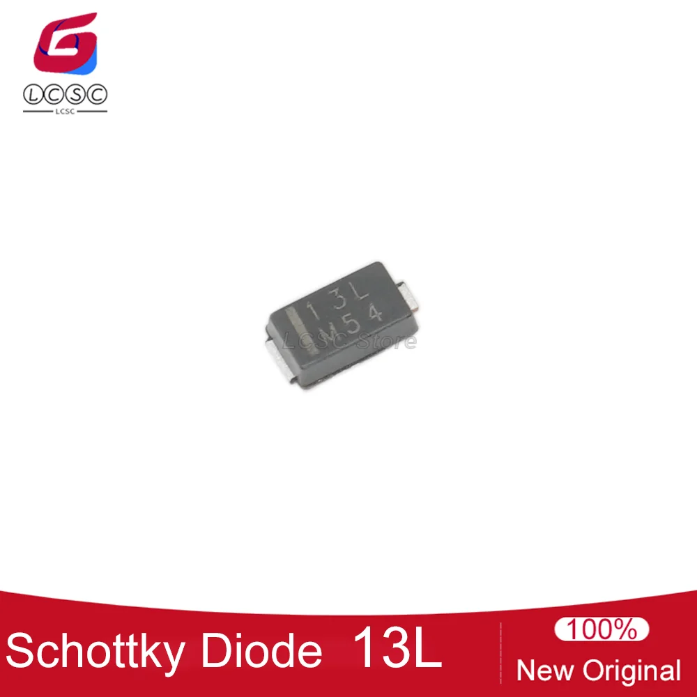 20-100Pcs/Original SS1P3L-M3/84A Mark Code 13L 1 Freestanding Diode 30V 450mV 1.5A SMD DO-220AA SMP Single Diodes
