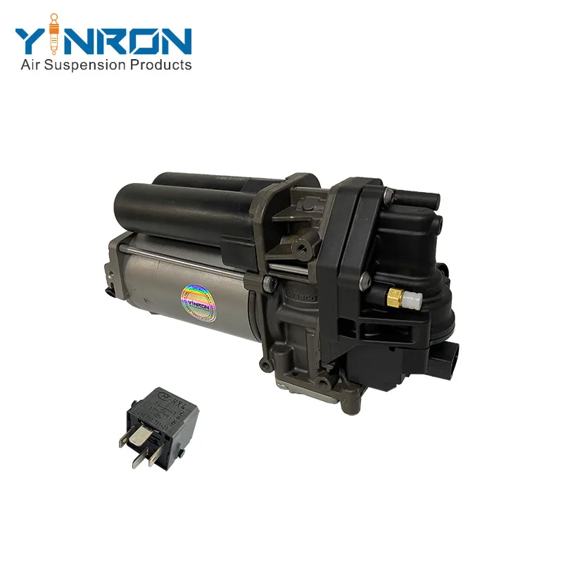 YINRON Airmatic Pump With Relay For VW Touareg III Air Suspension Compressor 4M0616005 4M0616005F 4M0616005G 4M0616005H