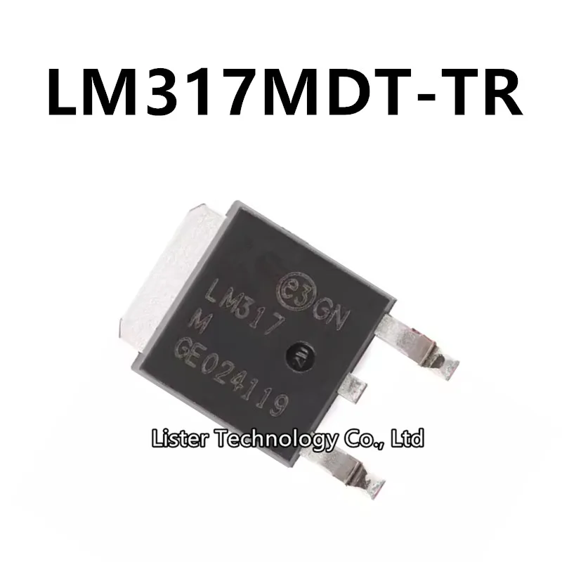 20~100Pcs/Lot New LM317MDT-TR TO-252 LM317 LM317M LM317MDT TO252 SMD