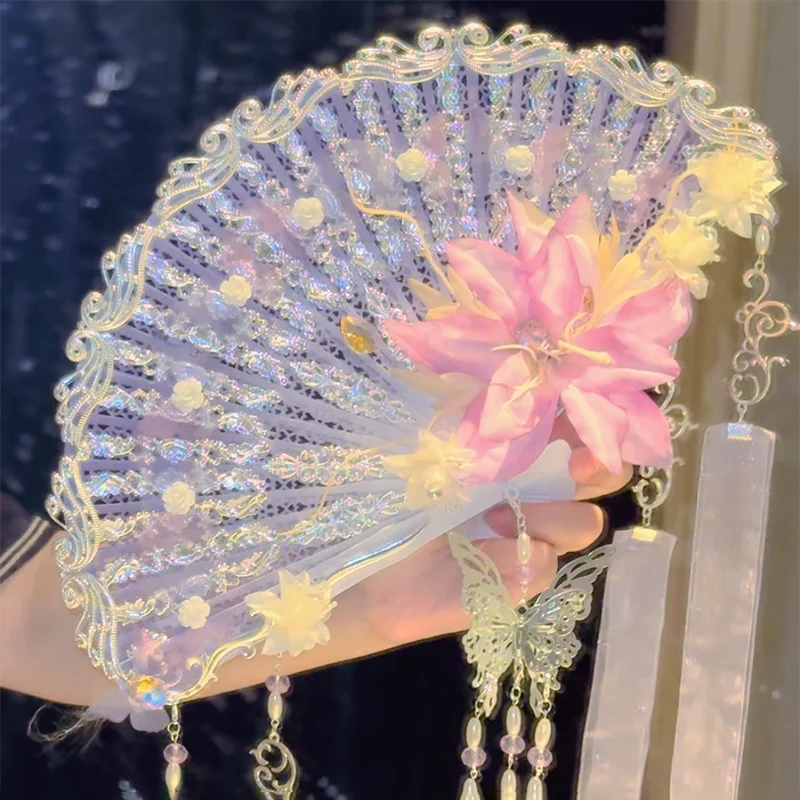 

Original handmade fairy hero ancient style performance photography props fan
