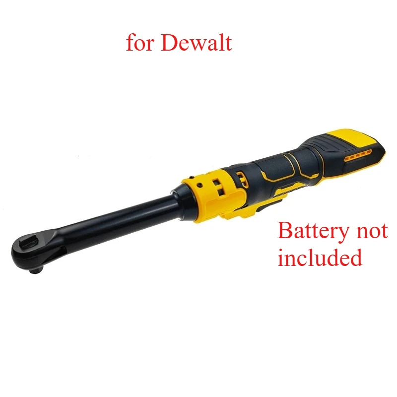 Suitable for Dewalt 18V 20V Cordless Ratchet Wrench Upgraded Extended Head Removal Screw Nut 80N.m 3/8