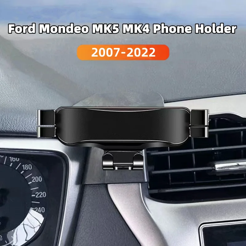 

For Ford Mondeo MK5 MK4 Car Phone Holder GPS Supporting Fixed Bracket Air Outlet Accessories 2007-2022