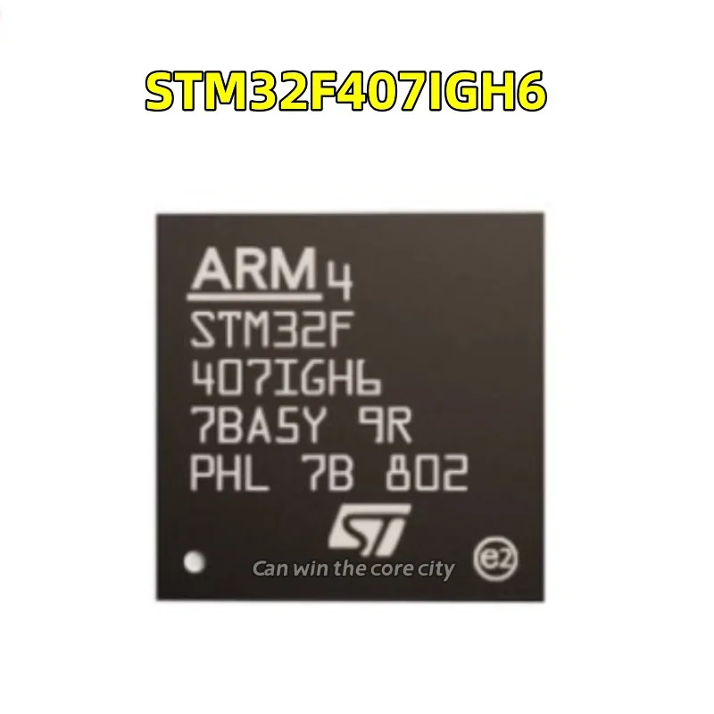 

5-10 pieces STM32F407IGH6 BGA-176 patch STM 32-bit 512 KB flash memory can be directly shot new original