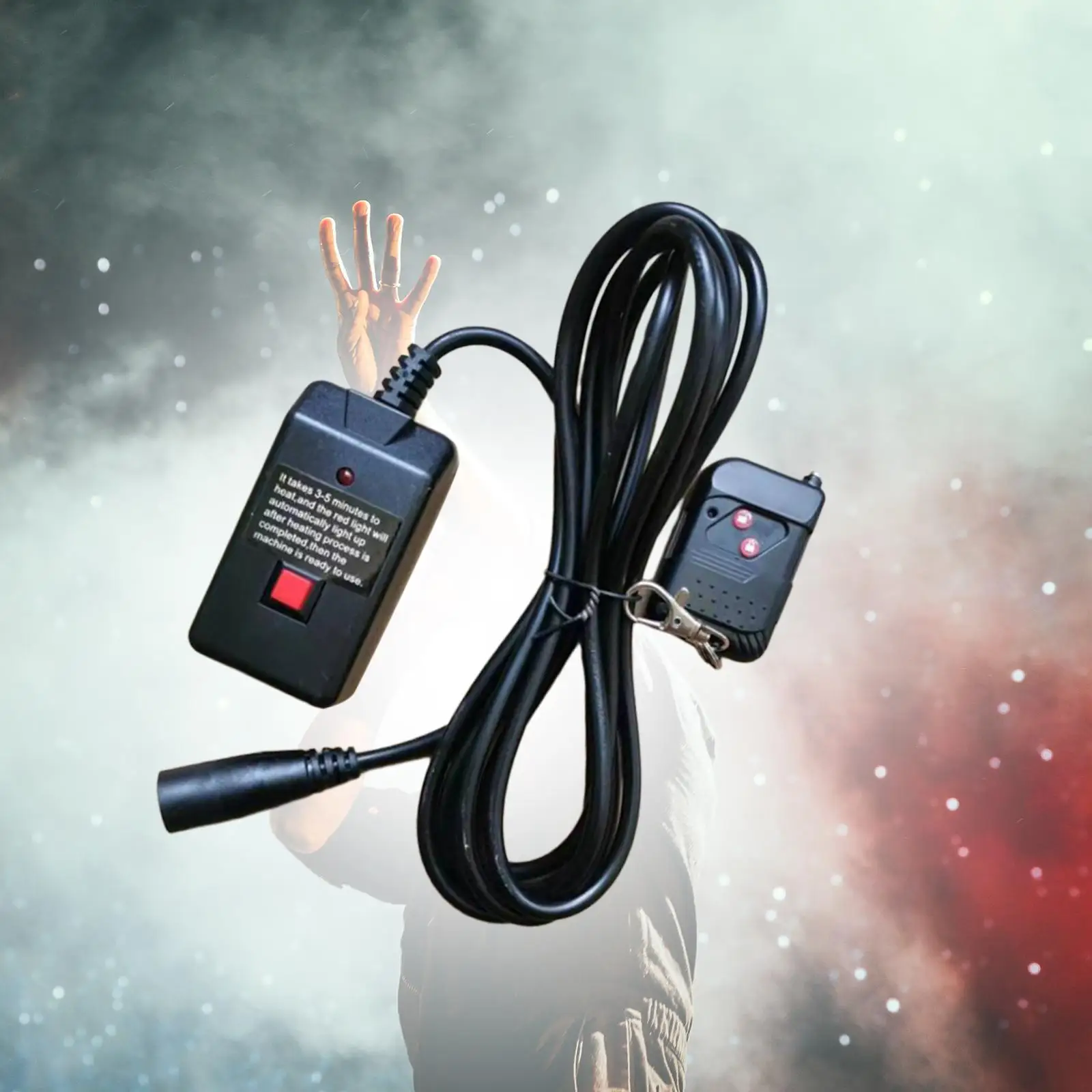 Sturdy PP Wired Controller Remote Receiver Compatible with Hazer Fog Machine for Events