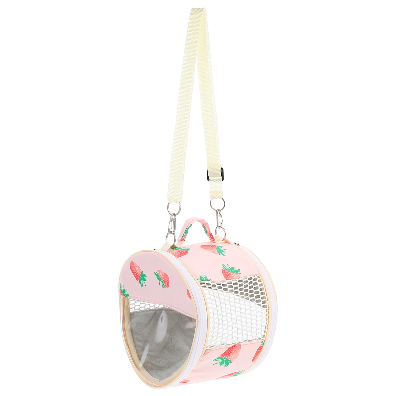 

Pet Carrier Bag Soft Hamster Guinea Pig Outdoor Small Animals Travel Tote Lightweight Portable Vents H Strap Window Pet Supplies