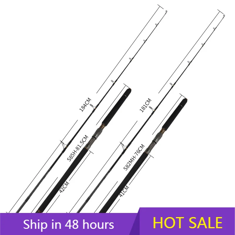 

YTYIN YG025X Carbon Sea Fishing Rod Lightweight Long Casting Rod for Big Fish GT MH Wave Climbing with FUJI Guide Ring EVA Handl