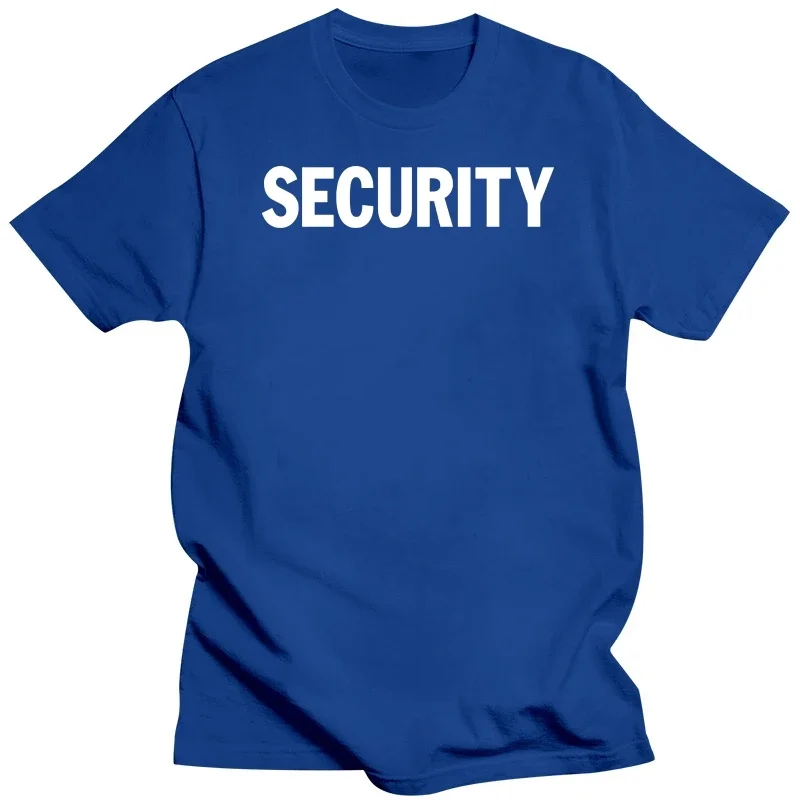 Comics Security T-Shirt - Doorman Guard Club Bouncer Mens Homme 2024 Sale S T Shirt Tops Male Tshirt Men Clothes Tops Tees