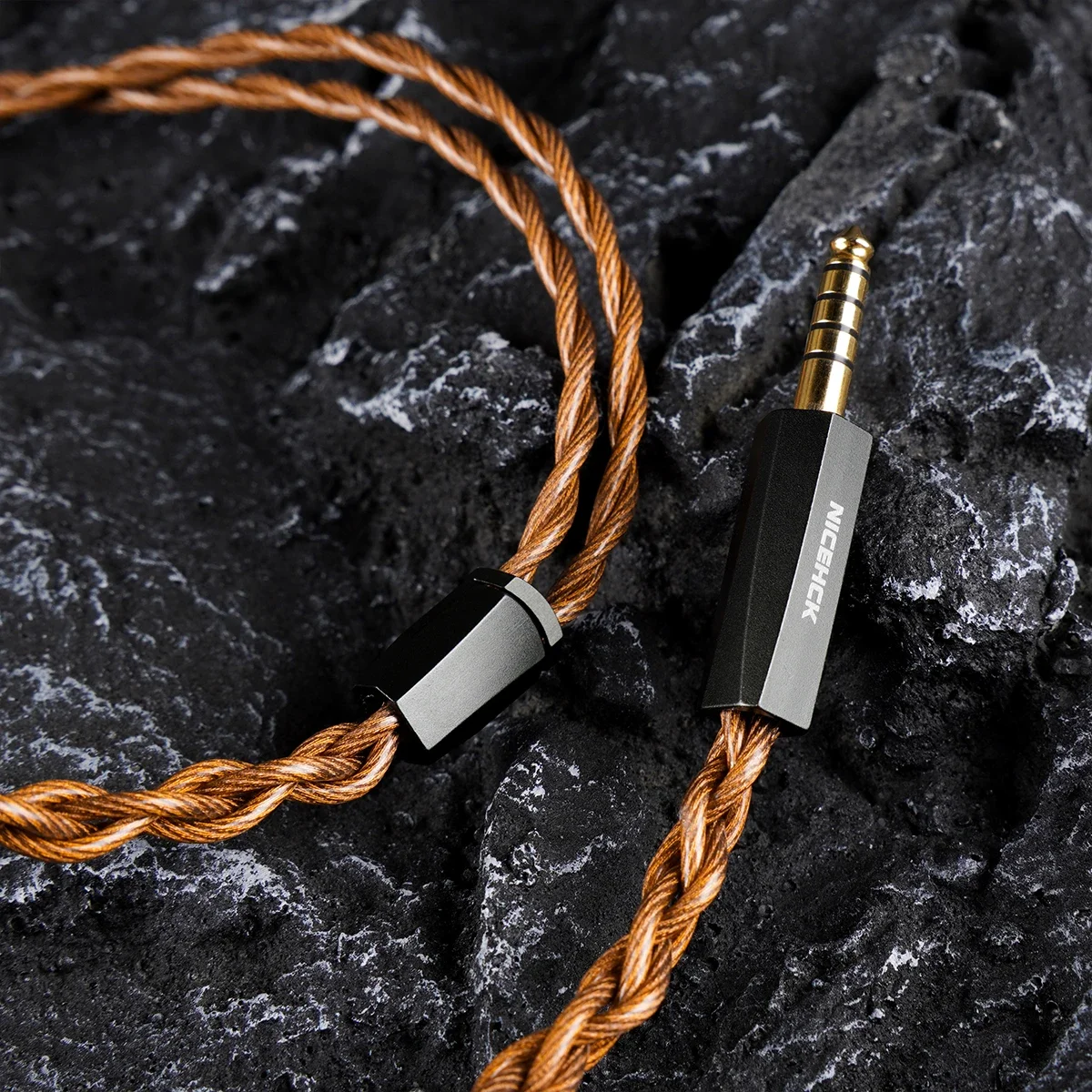 NiceHCK OurLaura 16.6AWG Earphone Cable Triple Composite British High Conductivity Copper MMCX/0.78 for Fudu Perfomer8 F1 Pro
