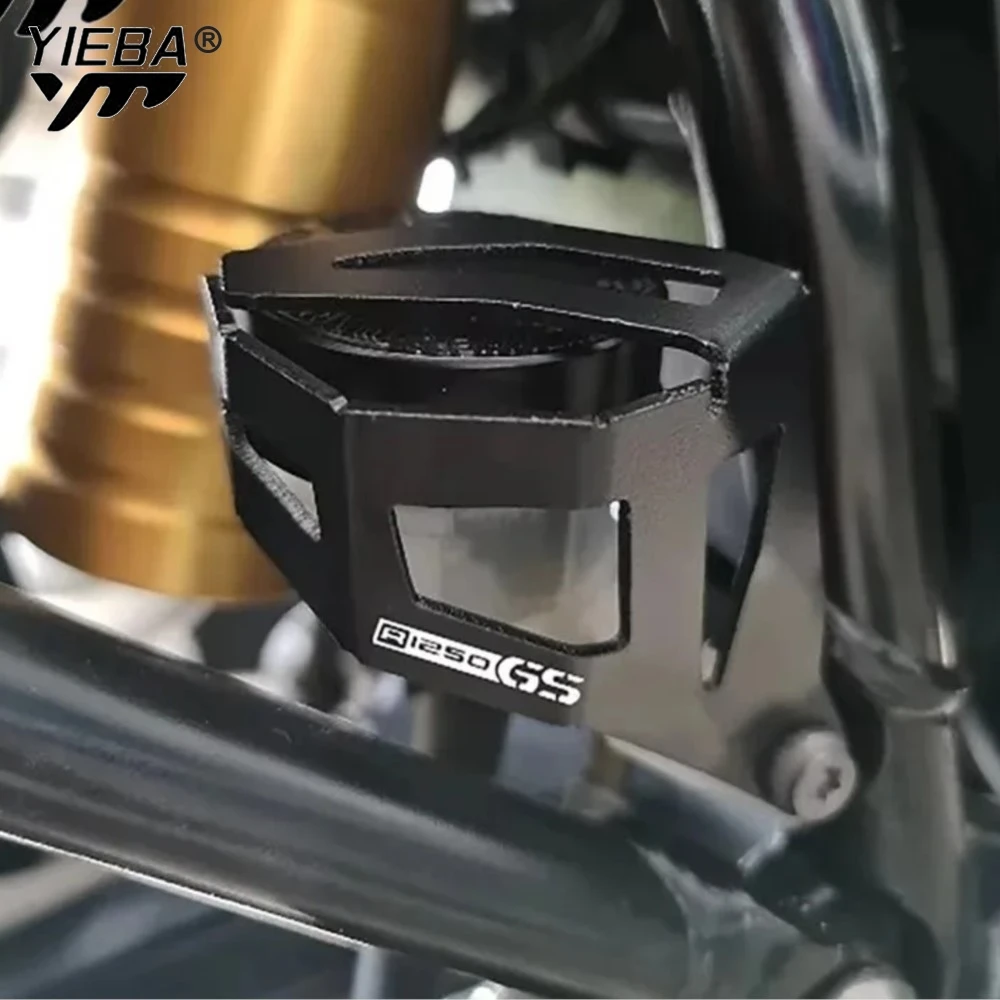 Rear Brake Pump Fluid Tank Oil Cup Reservoir Guard Cover Protector For BMW R1200GS R1250GS R 1250 GS R 1200 GS Adventure LC