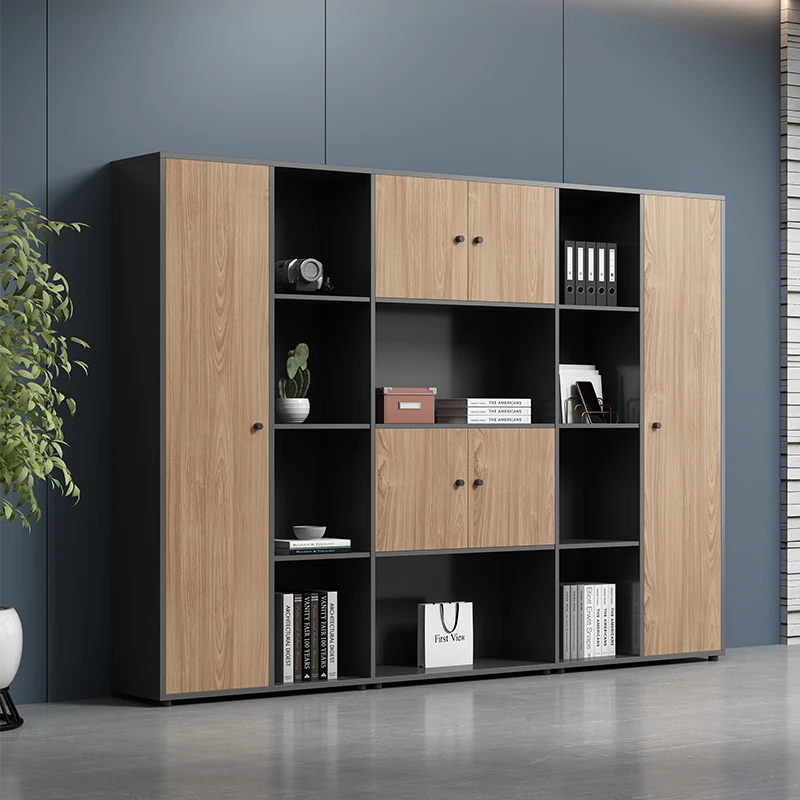 

Stand Wooded Filing Cabinet Italian Designer Locker Organizer Office Cupboards Storage Space Meuble De Rangement Home Furniture