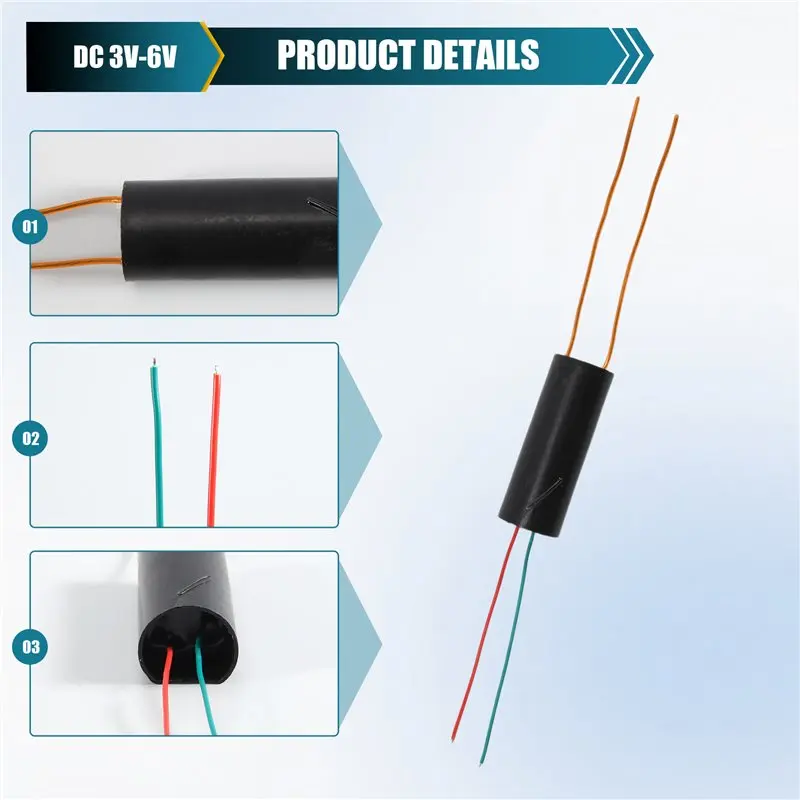 N91R-DC 3V-6V To 400Kv 400000V Boost Step-Up Power Module High-Voltage Generator - view 3