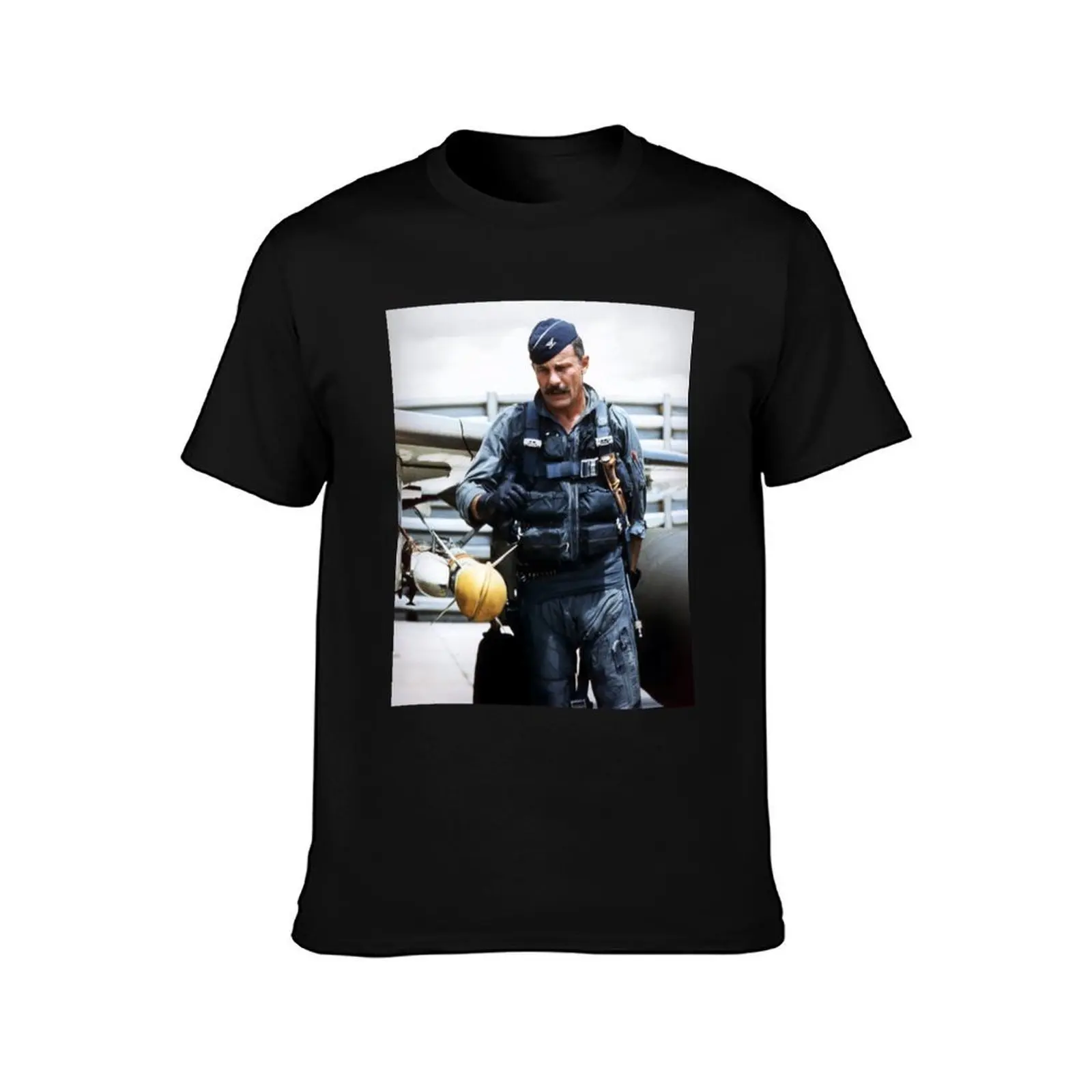 Colonel Robin Olds T-Shirt Heavy Duty Casual Work Tee