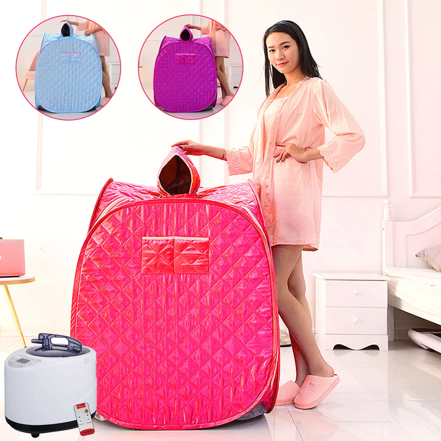 Steam Sauna Bath Box Home Steam Room Household Steam Machine Sweating Box Home Use Sweating Box