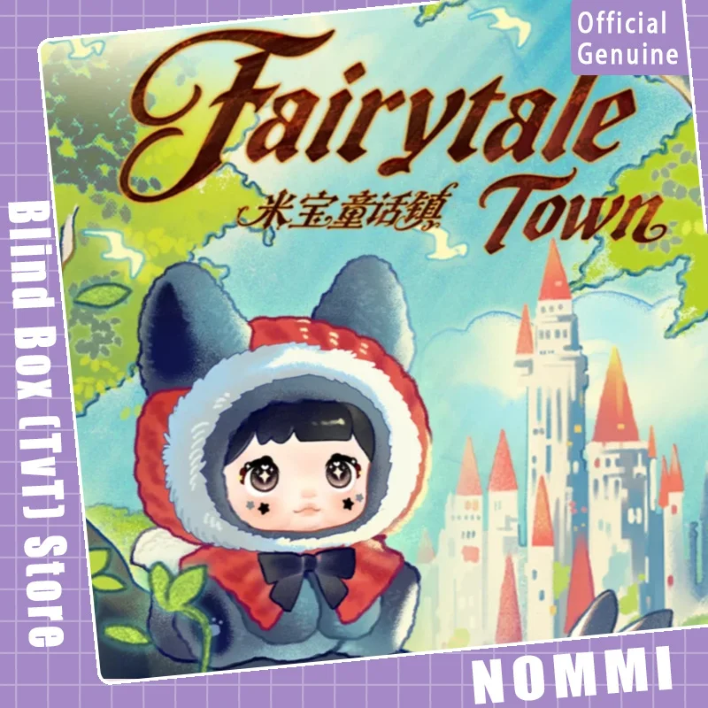 

Pre-Sale Genuine Nommi Baby Fairytale Town Series Blind Box Kawaii Vinyl Dolls Ornaments Decorated Pendant Girls Mystery Gifts