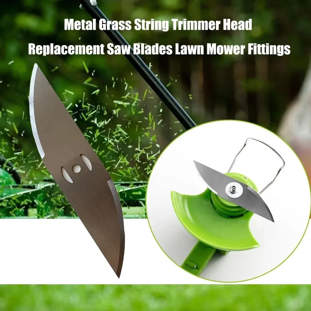 1pc Metal Grass Trimmer Brushcutter Head Saw Blades 6inch For Lawn Mower Brush Cutter Blade Garden Power Tools Spare Parts