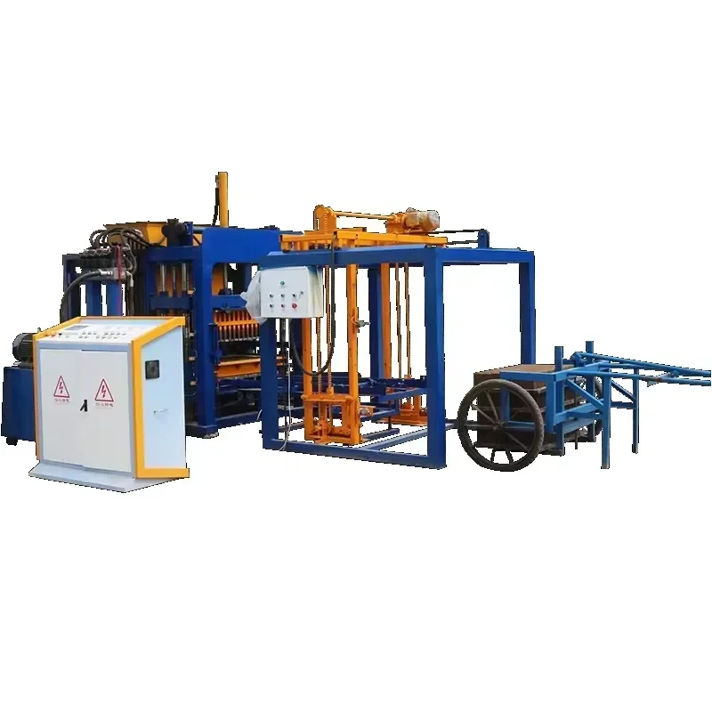 Automatic Concrete Hydraulic Pressure Brick Block Making Machines