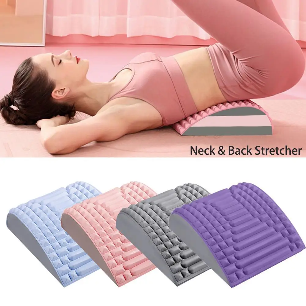 Back Pain Relief Treatment Stretcher Chronic Lumbar Support Herniated Disc Posture Corrector Pain Relief Massage Relaxation