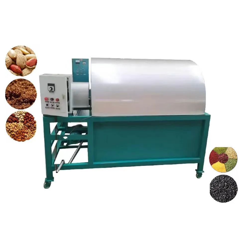 Secador de granos de tambor, maíz, trigo, arroz, mijo, equipo de secado de residuos de frijol, secador de alimentación de arena para pollos