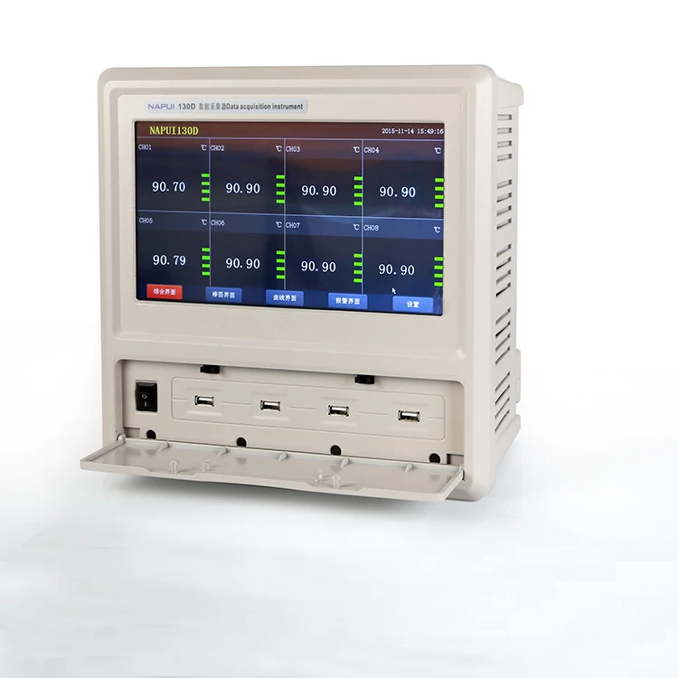 

Multi-channel Remote Platform Control Instruments 10 Inch Screen Temperature Temperature, Pressure, Current, Voltage, Recorder