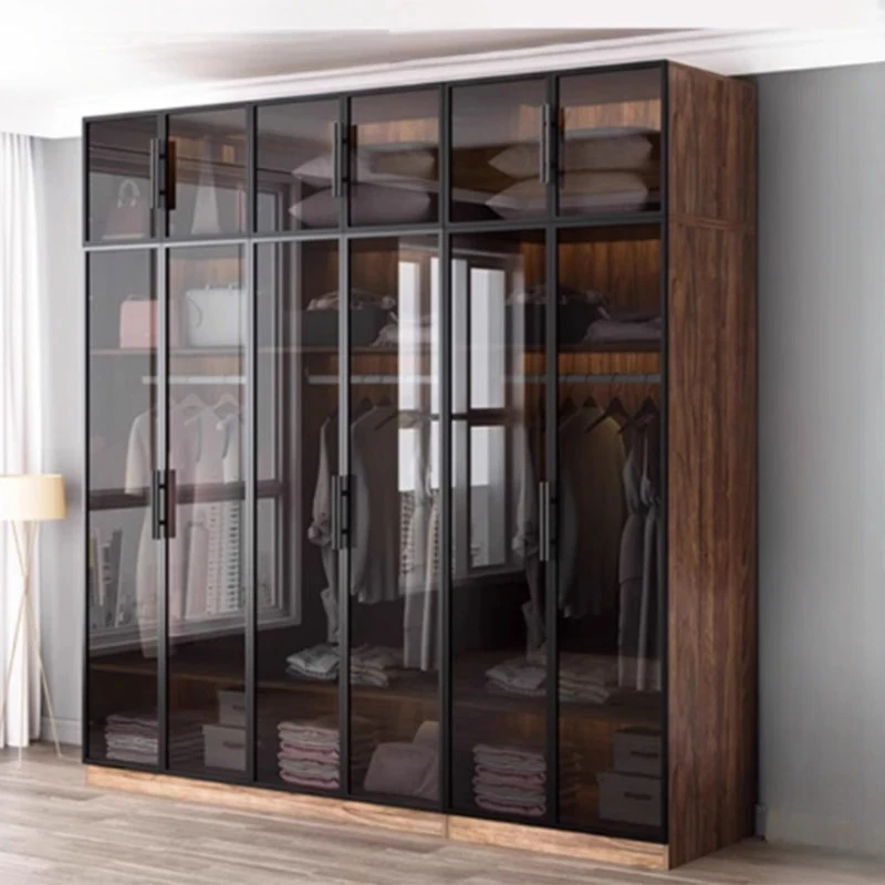 Organizer Shelve Wardrobe Multilayer Luxury Storage Open Closets Wardrobes Storage Cabinet Armario Ropero Dormitorio Furniture
