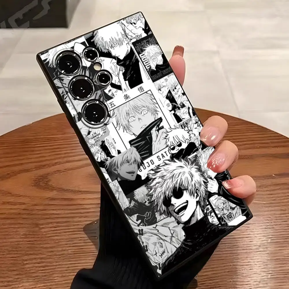 Anime Fushiguro M-Megumi Phone Case For Samsung S26 Ultra S25 Edge S23 S22 S21 S20 A57 A37 A17 Plus S24 Fe Cover