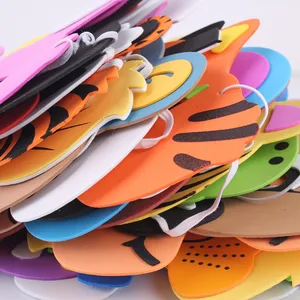 Eva Mask Set für Nutztiere, 8 Stücke, Hühnchen, Schafe, Kuh, Schwein, Farmthema, Geburtstagsfeiergeschenke, Kostüme, Partyzubehör 10 Hauptverkäufe Mascara de Carneiro - №8