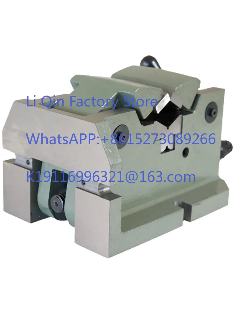 Q62 Milling Machine Vise for Holding Round Tubular Objects Cylindrical Center Bench Pliers 4-inch 6-inch
