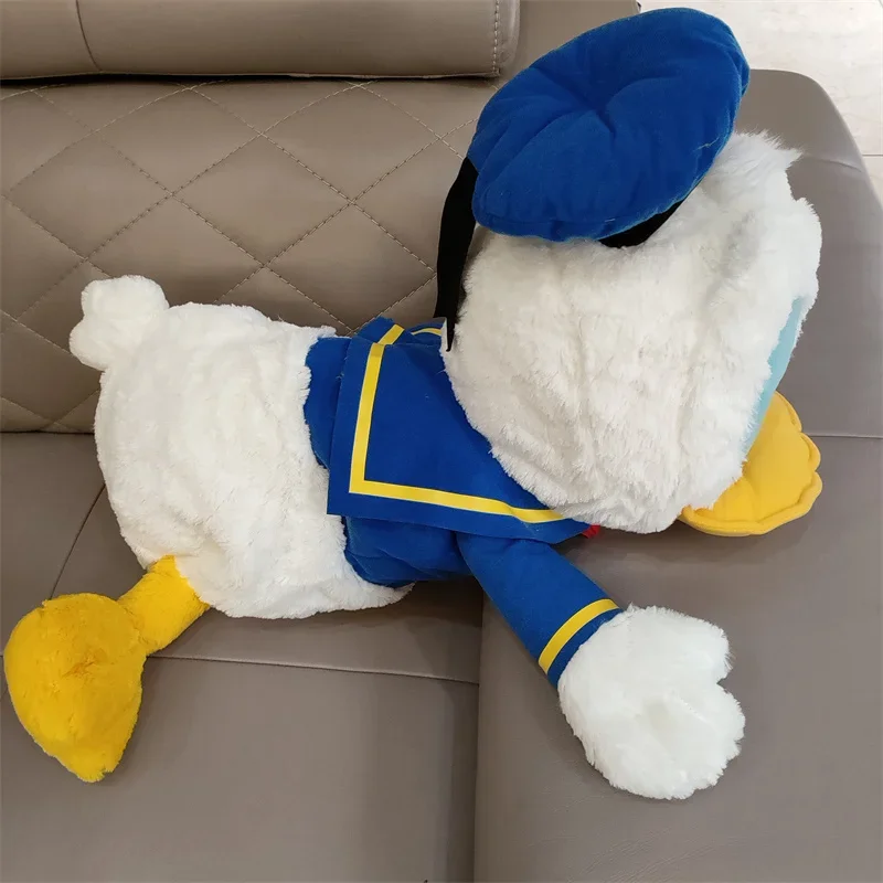 65cm Lovely Disney Donald Duck Sleeping Position Giant Cartoon Stuffed Plush Doll Toy Throw Pillow Room Decoration Birthday Gift