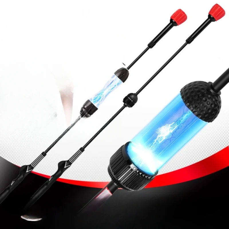 

Golf trainer with adjustable gear, sound and swing practice stick, magnetic suction and swing speed stick posture and rhythm