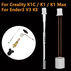 セラミック加熱チューブ,Creality用の高熱伝導率センサー,k1,k1C,k1 max,Ender 3,v3,ke,hoend,24v,60w,300 spotc