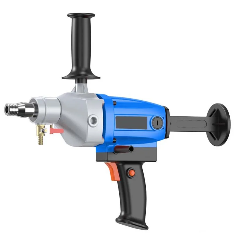 Handheld Concrete Core Drilling Machine High power Electric Drills Portable  Diamond Core Drill Engineering Torque Drilling Mach