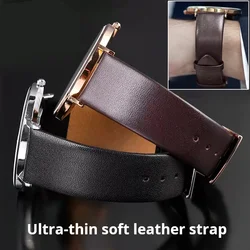 Thin leather strap 12 14 15mm 16mm 18mm 19mm 20mm 22mm For Tissot Longines Casio Watch band Men women Brown blue White bracelet