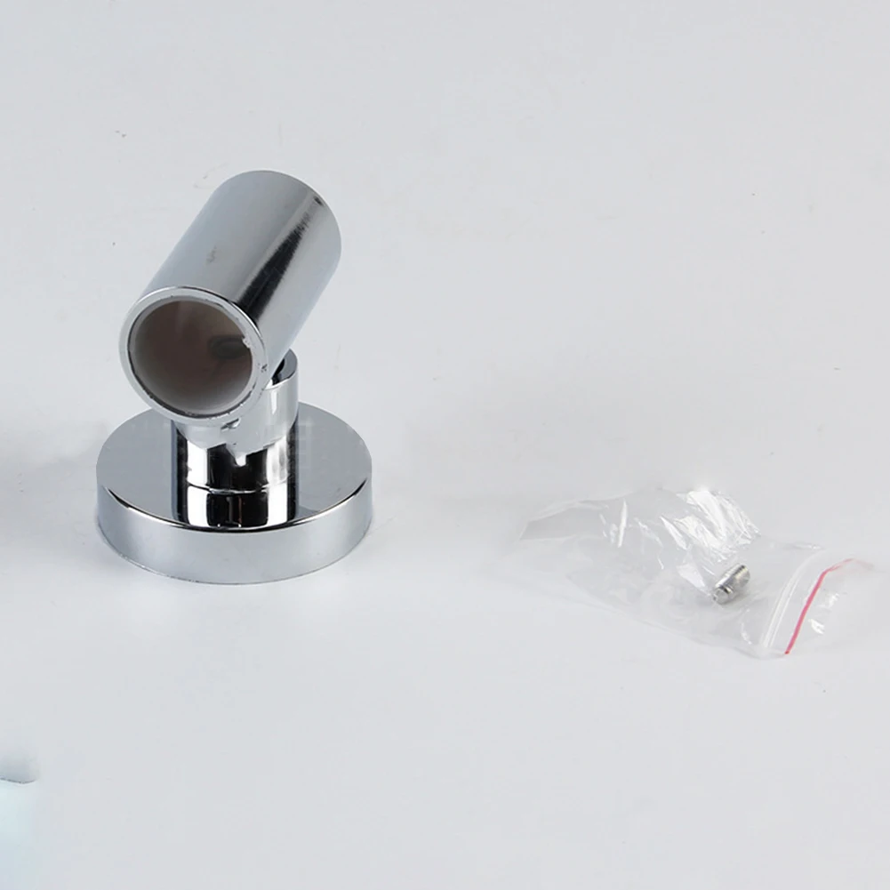 New Temperature Resistant Shower Rod Holder Rod Holder ABS Wall Rod Bracket Riser Bracket Shower Fitting Holder Wall Bracket