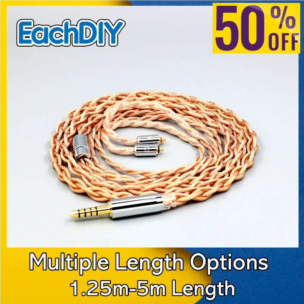 

Graphene 7N OCC Shielding Coaxial Mixed DIY Headphone Earphone Cable For UE Live UE6 Pro Lighting SUPERBAX IPX 4 core 1.8mm 7767