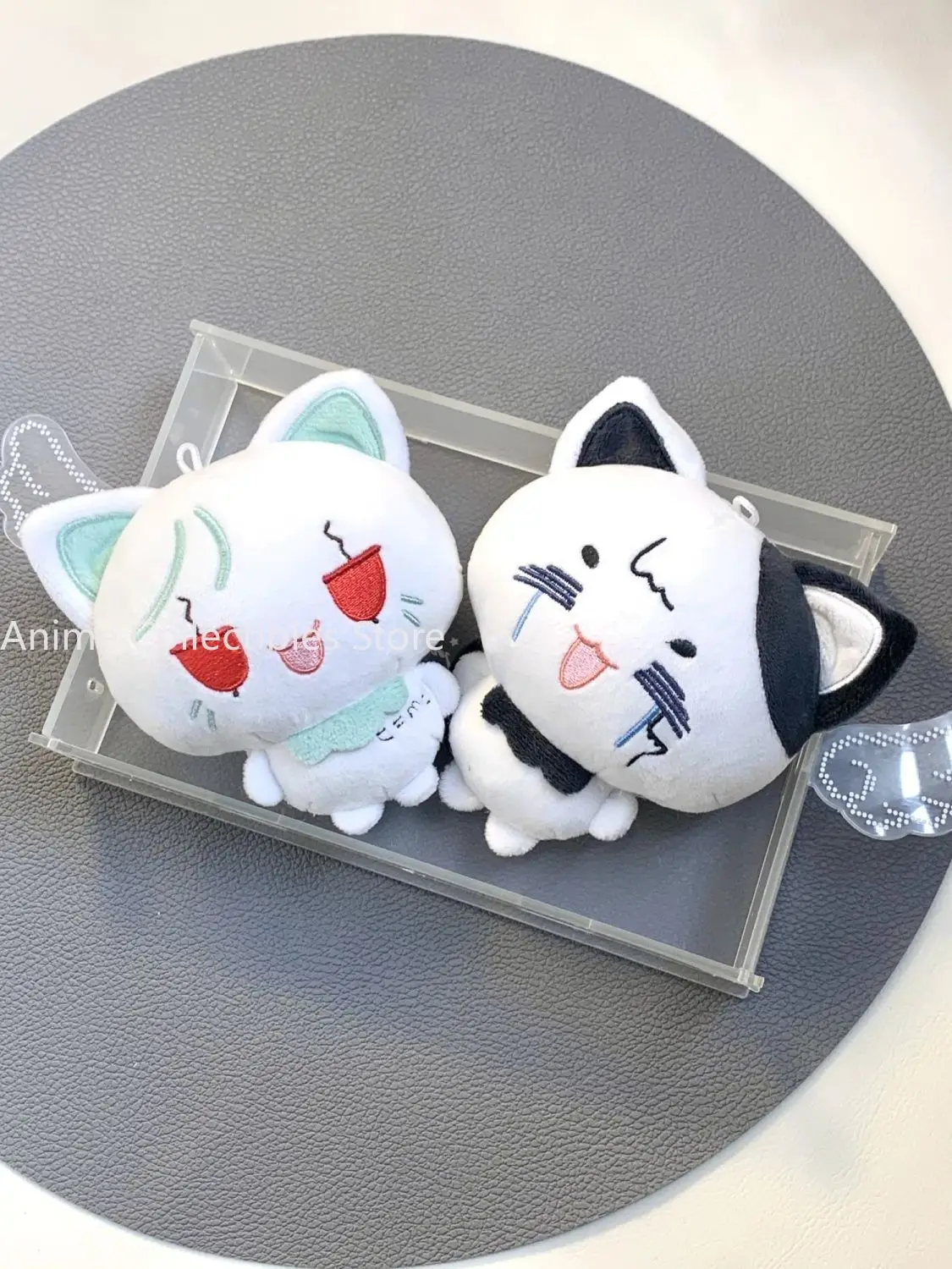 10CM 애니메이션 이시가미 센쿠우 아사기리 겐 코스프레 애니메이션 플러시 만화 피규어 모델 플러시 인형 방 장식 플러시 펜던트